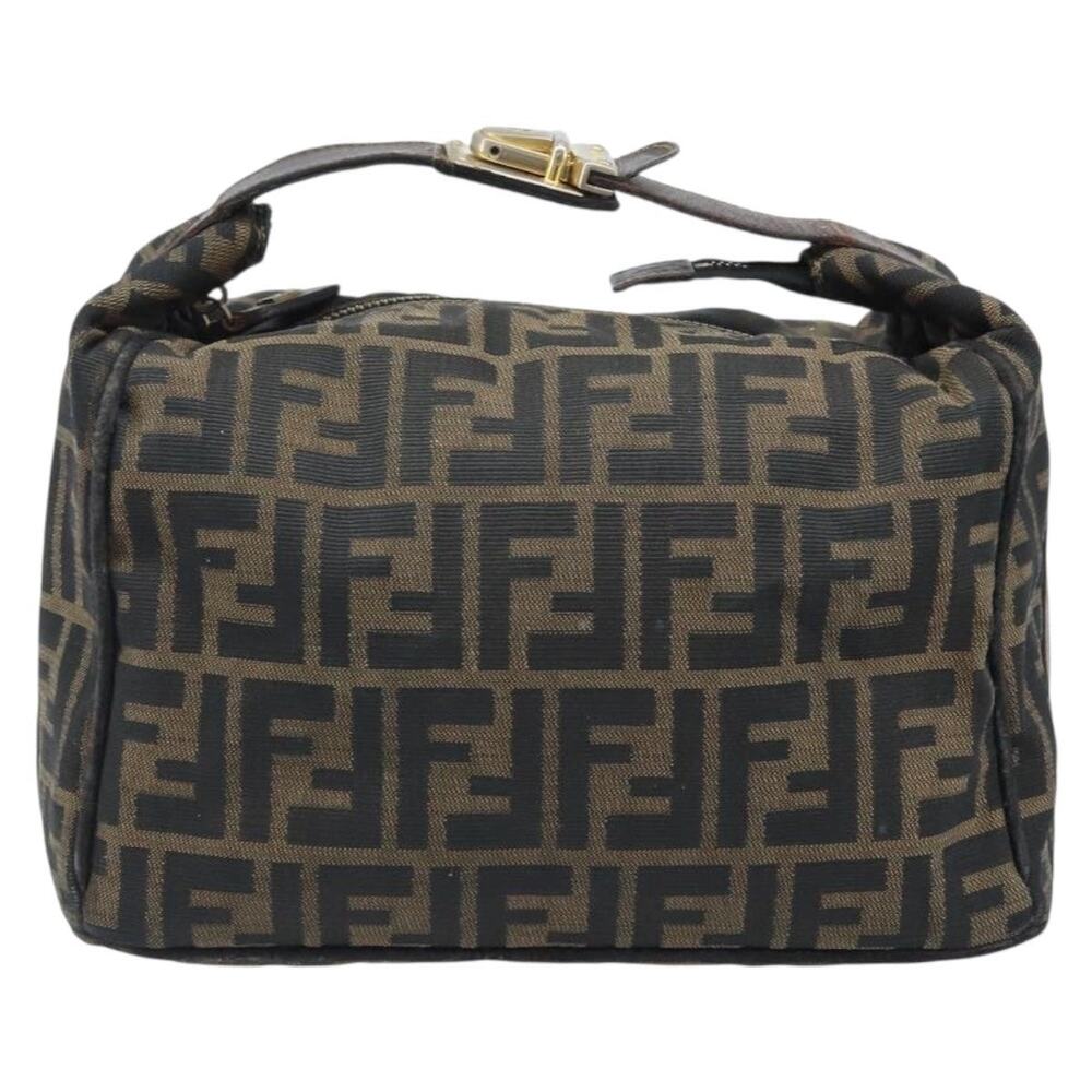 Fendi Zucca Handbag Black
